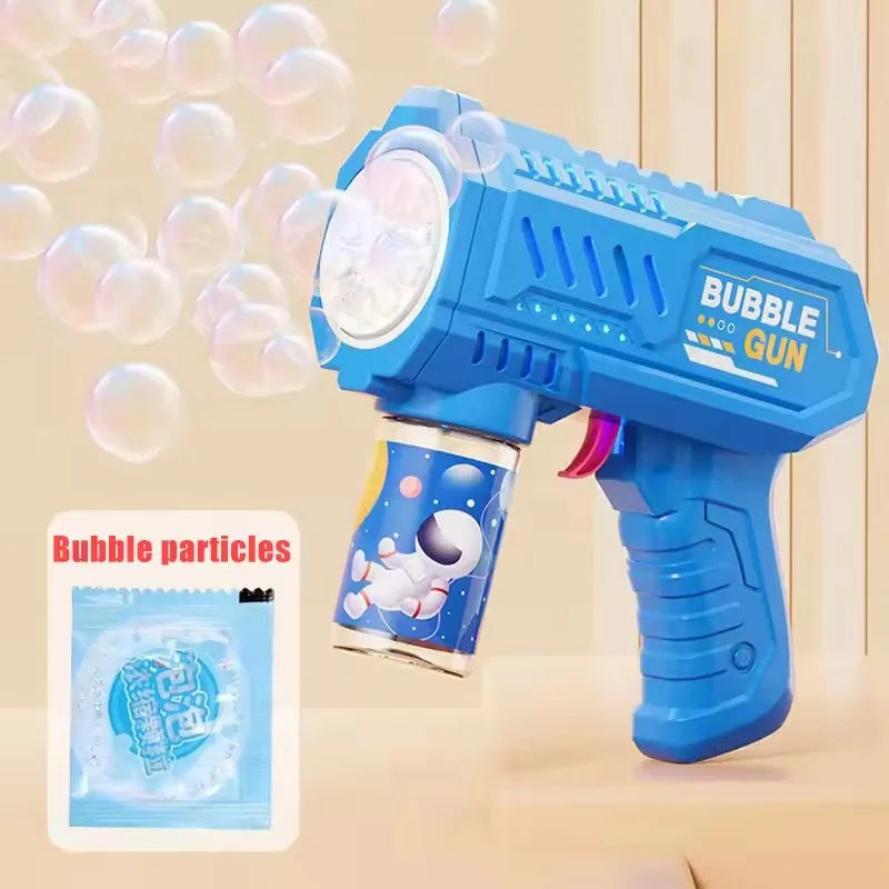 Automatic Bubble Gun Machine with Bubble Liquid for kids